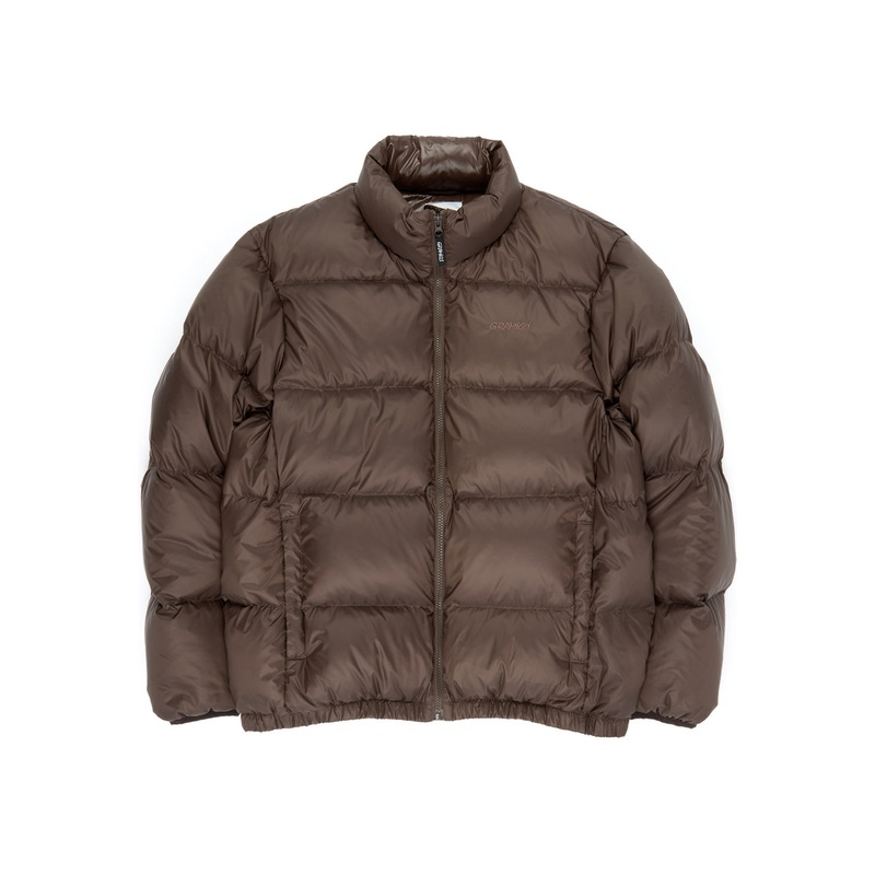 Gramicci Down Puffer Jacket - Dark Brown