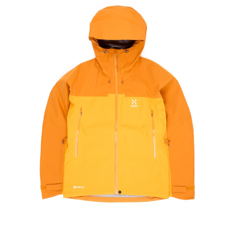 Haglofs Men's ROC Flash GTX Jacket - Sunny Yellow / Desert Yellow