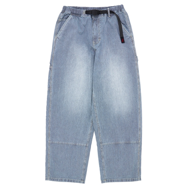 Gramicci Men's Japanese Hickory Denim Work Pants - Hickory