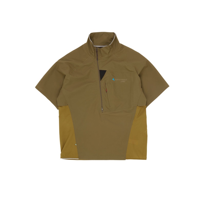 Klattermusen Men's Vidre Zip SS Jacket - Olive